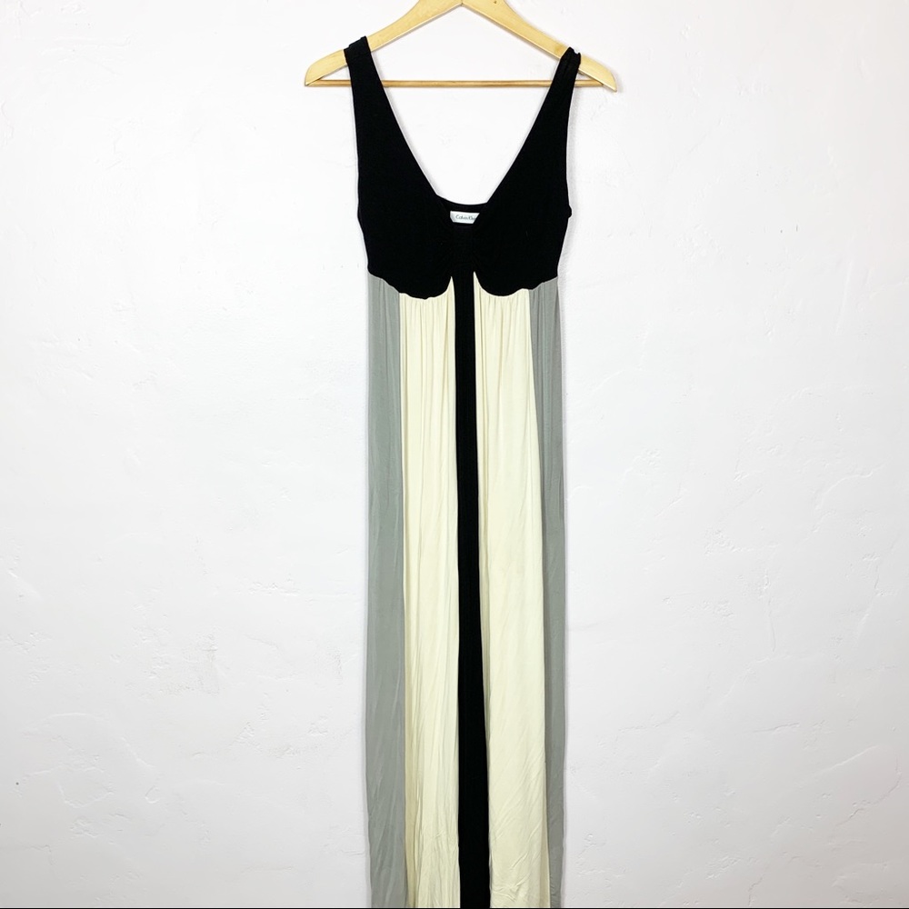 Calvin Klein Maxi Jersey Dress Size 4